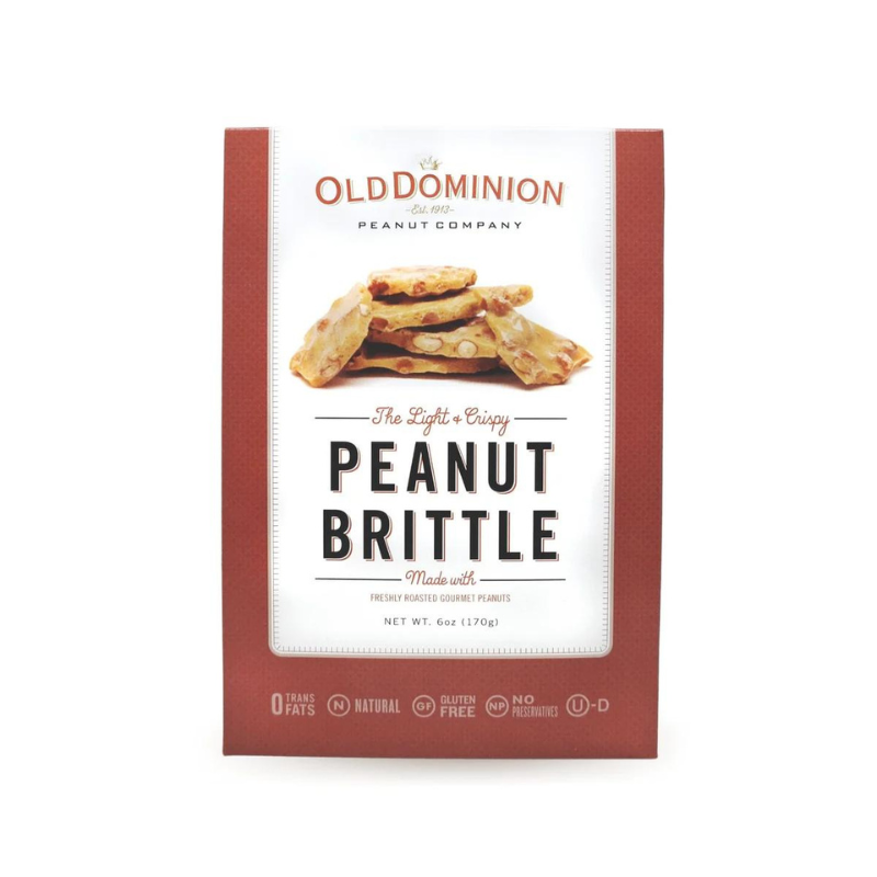 Old Dominion® Light & Crispy Peanut Brittle - 6 oz.