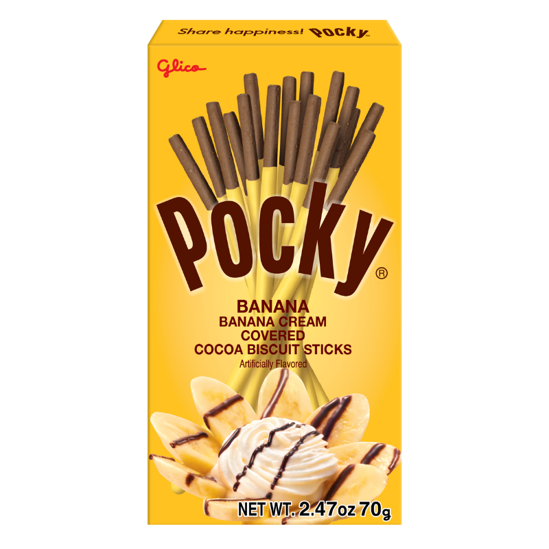 Glico Pocky® Banana, 2.47 oz | Snyder's Candy