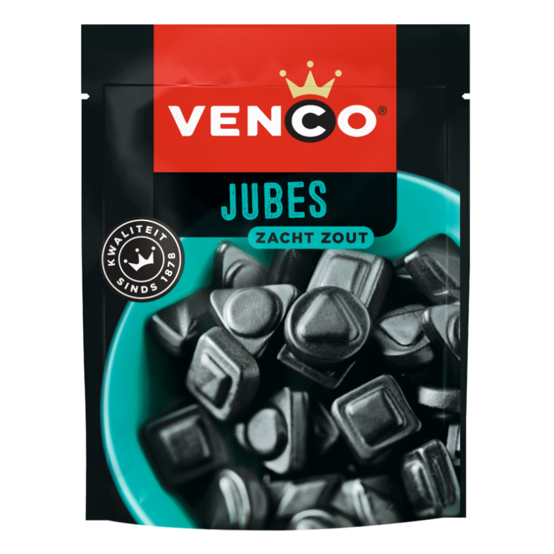 Venco® Soft & Salty Licorice Jubes - 7.8 oz.