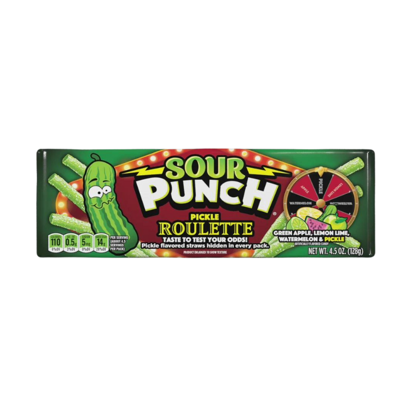 Sour Punch®: Pickle Roulette™ 4.5 oz.