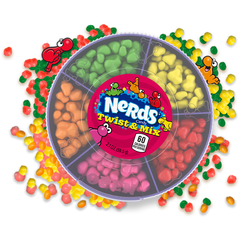 NERDS Candy: Twist & Shout - 2.1 oz.