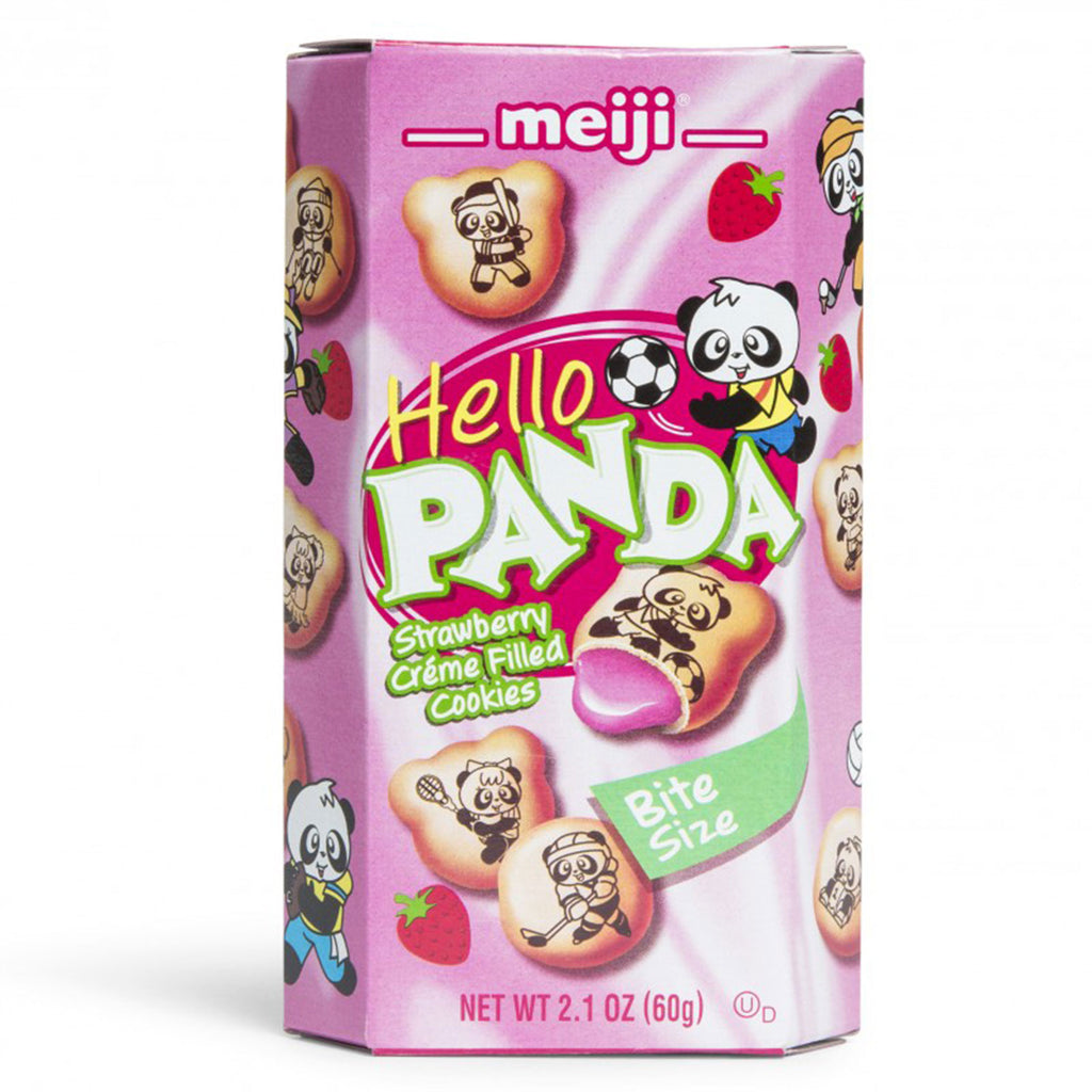 Meiji Hello Panda Strawberry 2.1 oz