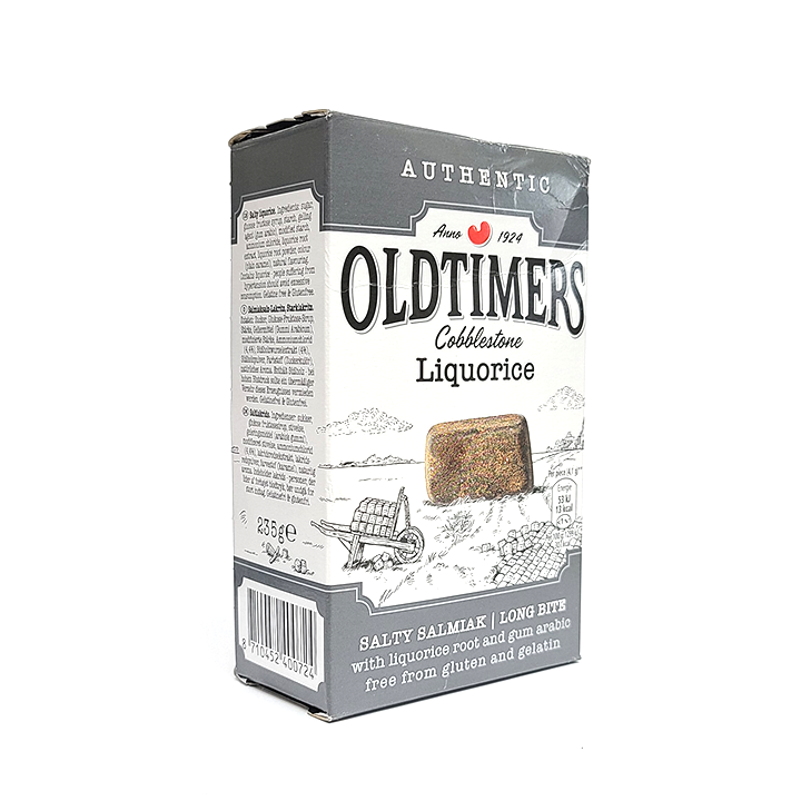 Authentic OldTimers - Cobblestone Licorice - Salty Salmiak - 9 oz.