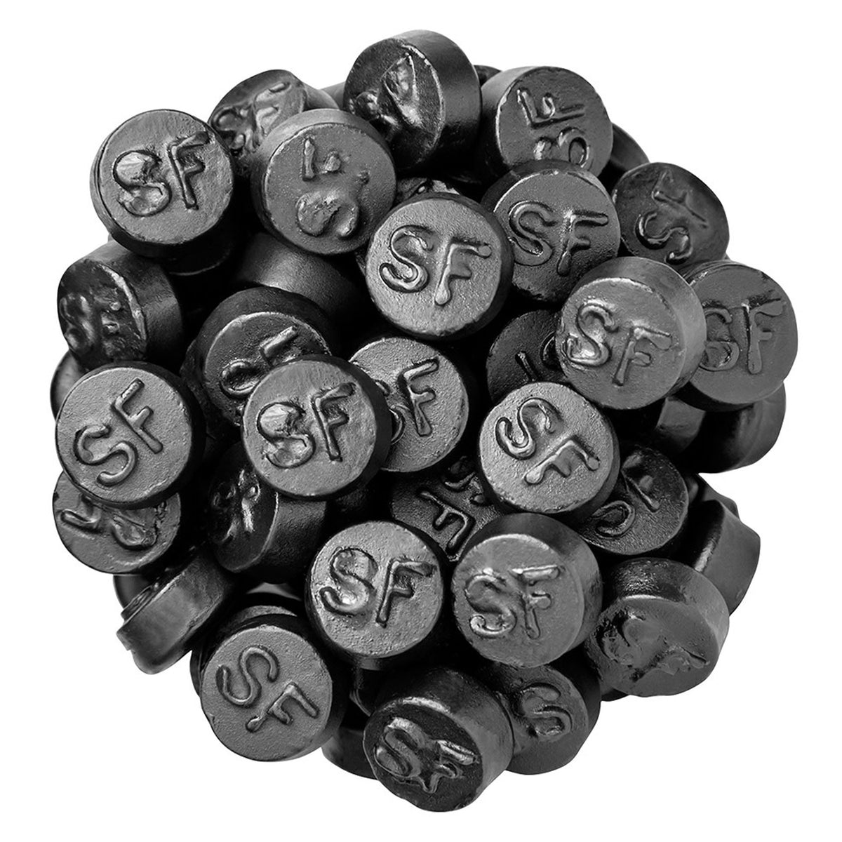 Sugar Free American Black Licorice Chews 4 oz. Bags Snyder's Candy