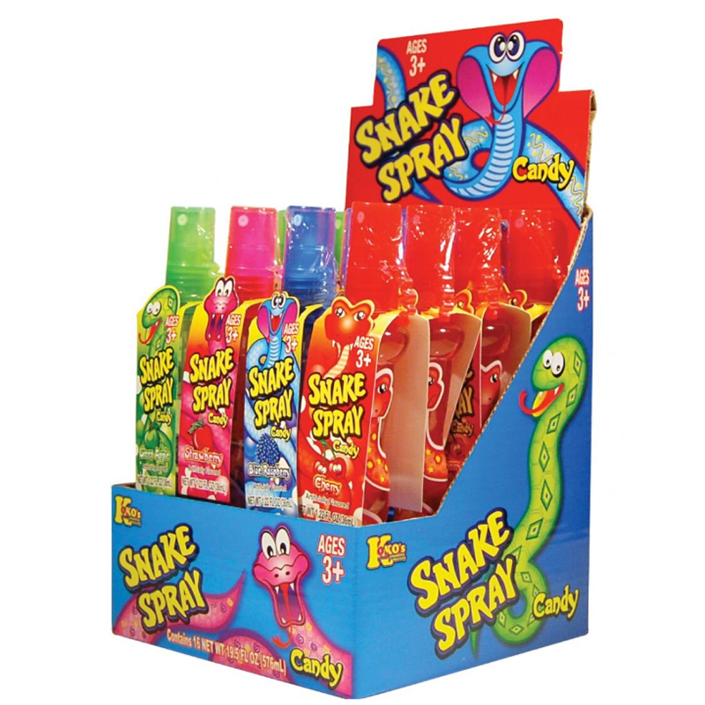 Snake Spray Candy - 1.22 fl oz. | Snyder's Candy
