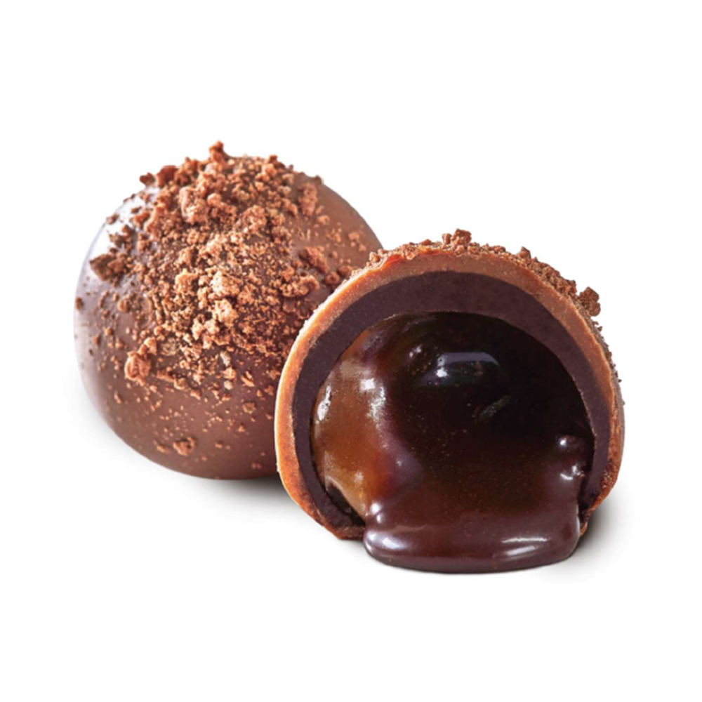 Small Truffle - Caramel Fudge Brownie (Milk Chocolate)