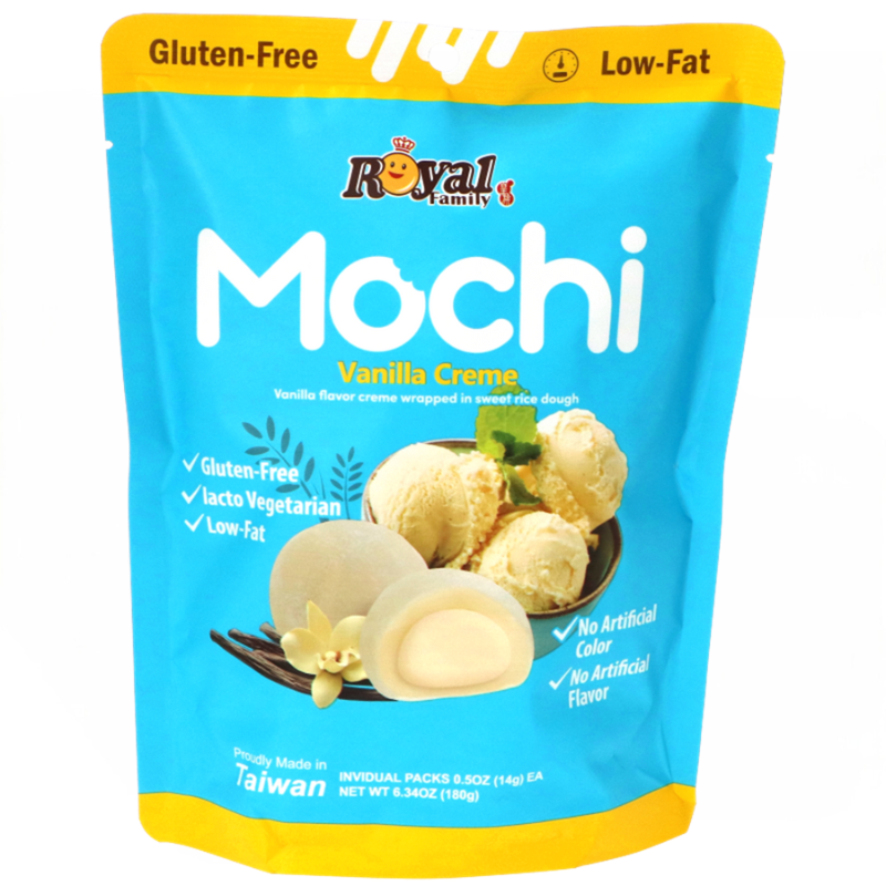 Royal Family Mochi, Vanilla Creme - 6.35 oz.