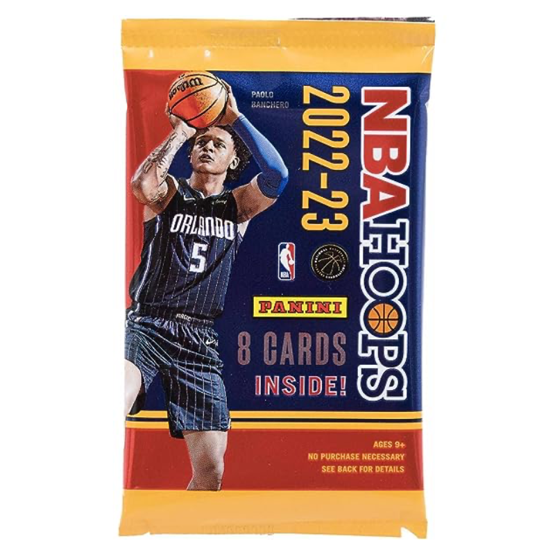 2022-23 Panini NBA Hoops Trading Cards - 8 Cards (1 pk)