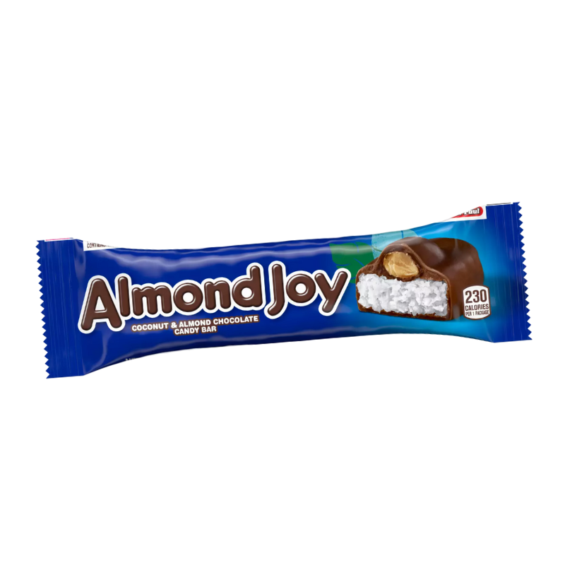 Hershey's ALMOND JOY Coconut and Almond Chocolate Candy Bar, 1.61 oz.