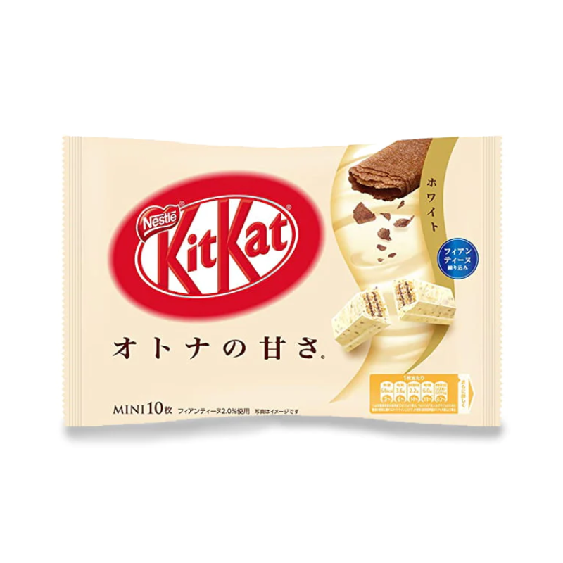 imported white chocolate