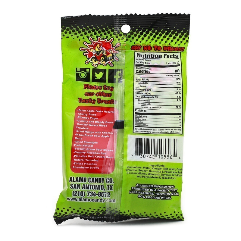Alamo Candy Co.® Sour Pickle Balls - 1 oz.