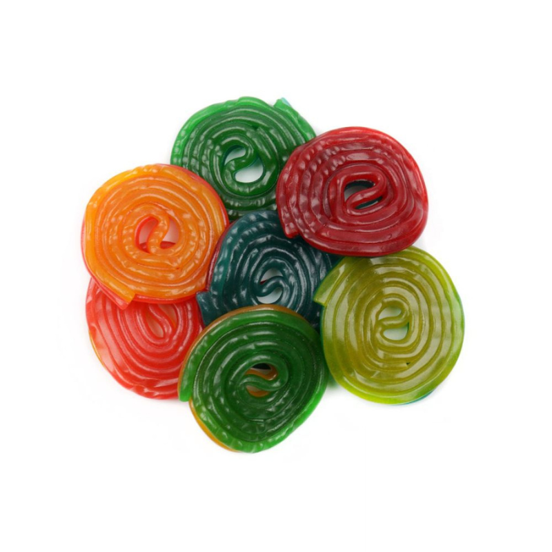 Licorice - Assorted Two-Faced Spiro Wheels