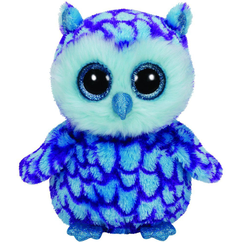 TY Beanie Boos Oscar the Blue Owl 6