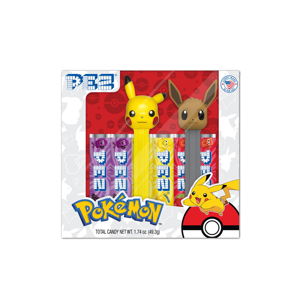 PEZ® Pokémon, Pikachu & Eevee Gift Set - 1.74 oz.