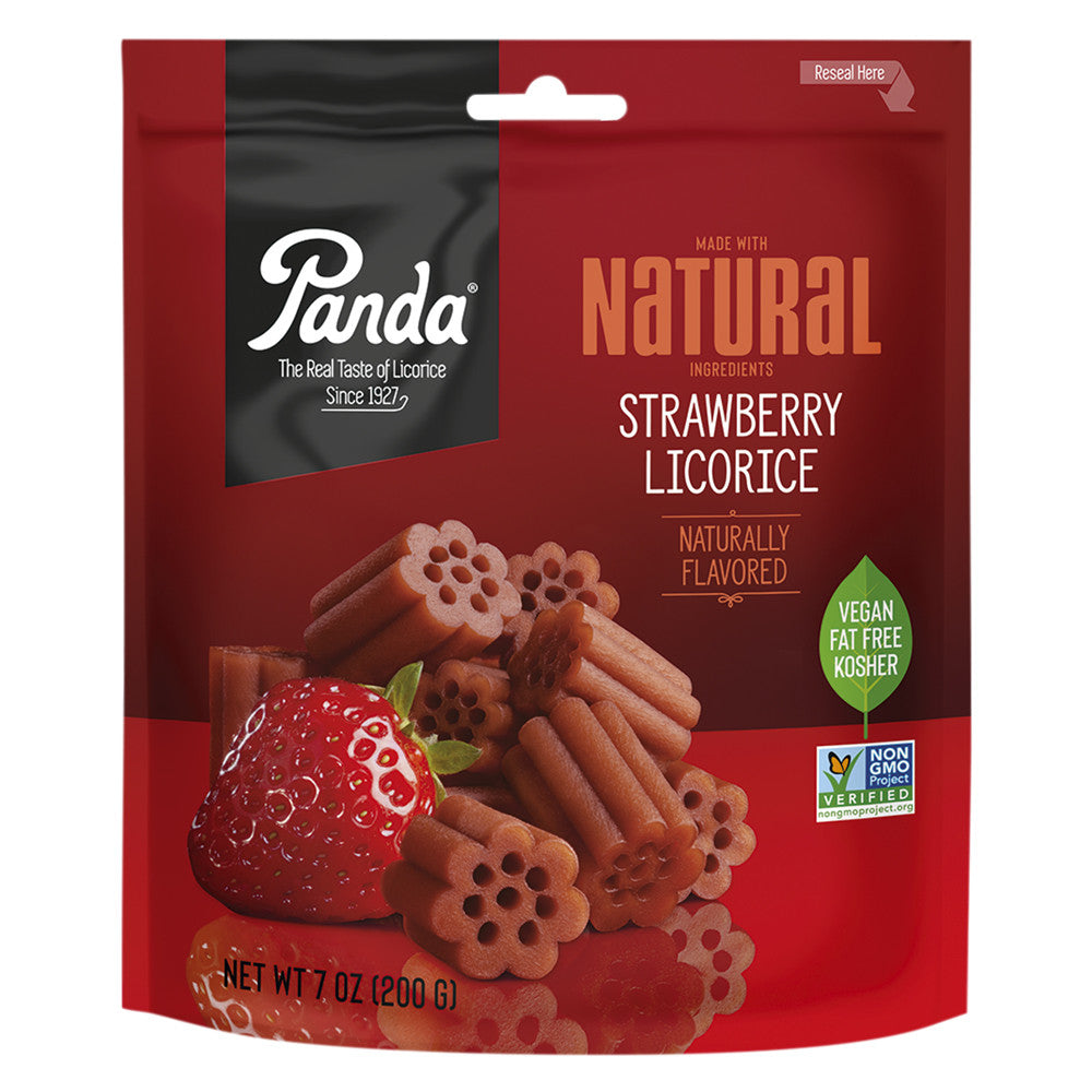 Panda® Original All Natural Soft Strawberry Licorice - 7 oz.