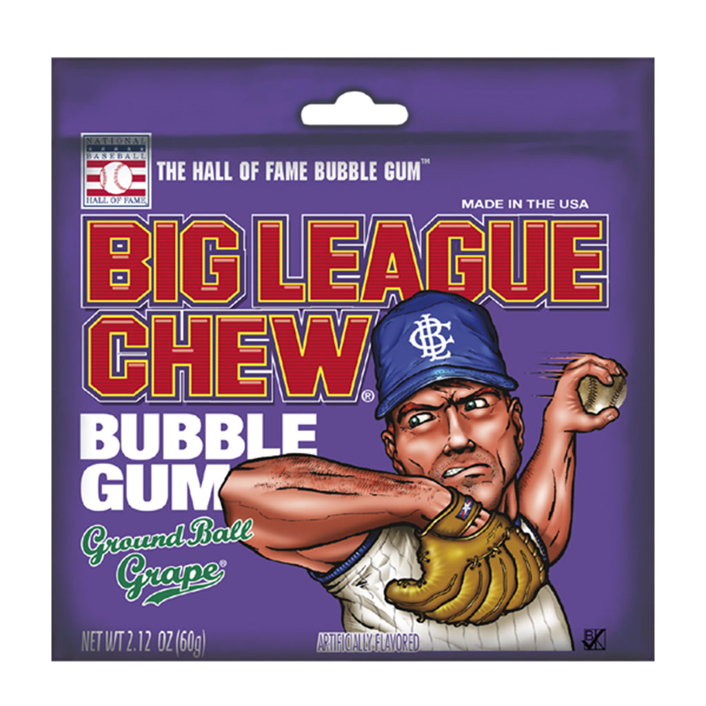 Big League Chew® Bubble Gum: Ground Ball Grape™ - 2.12 oz.