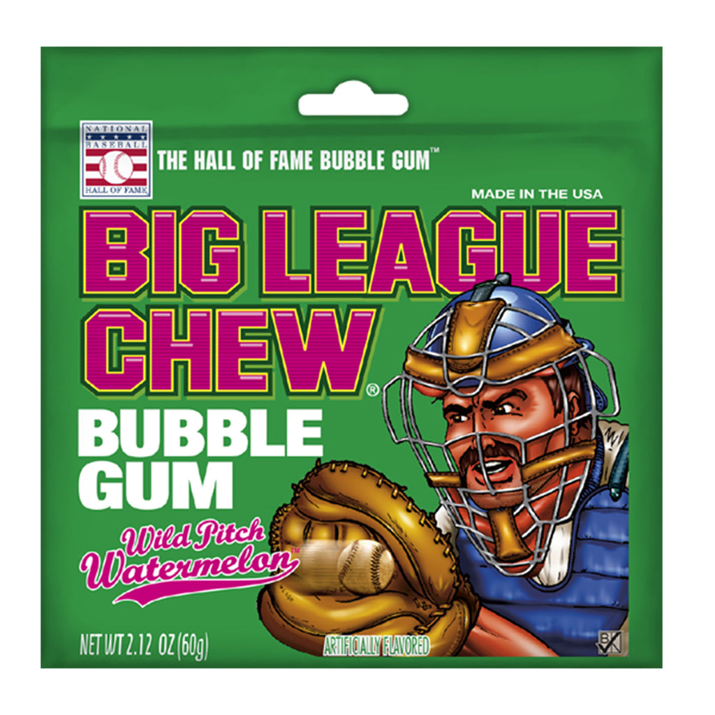 Big League Chew® Bubble Gum: Wild Pitch Watermelon™ - 2.12 oz.