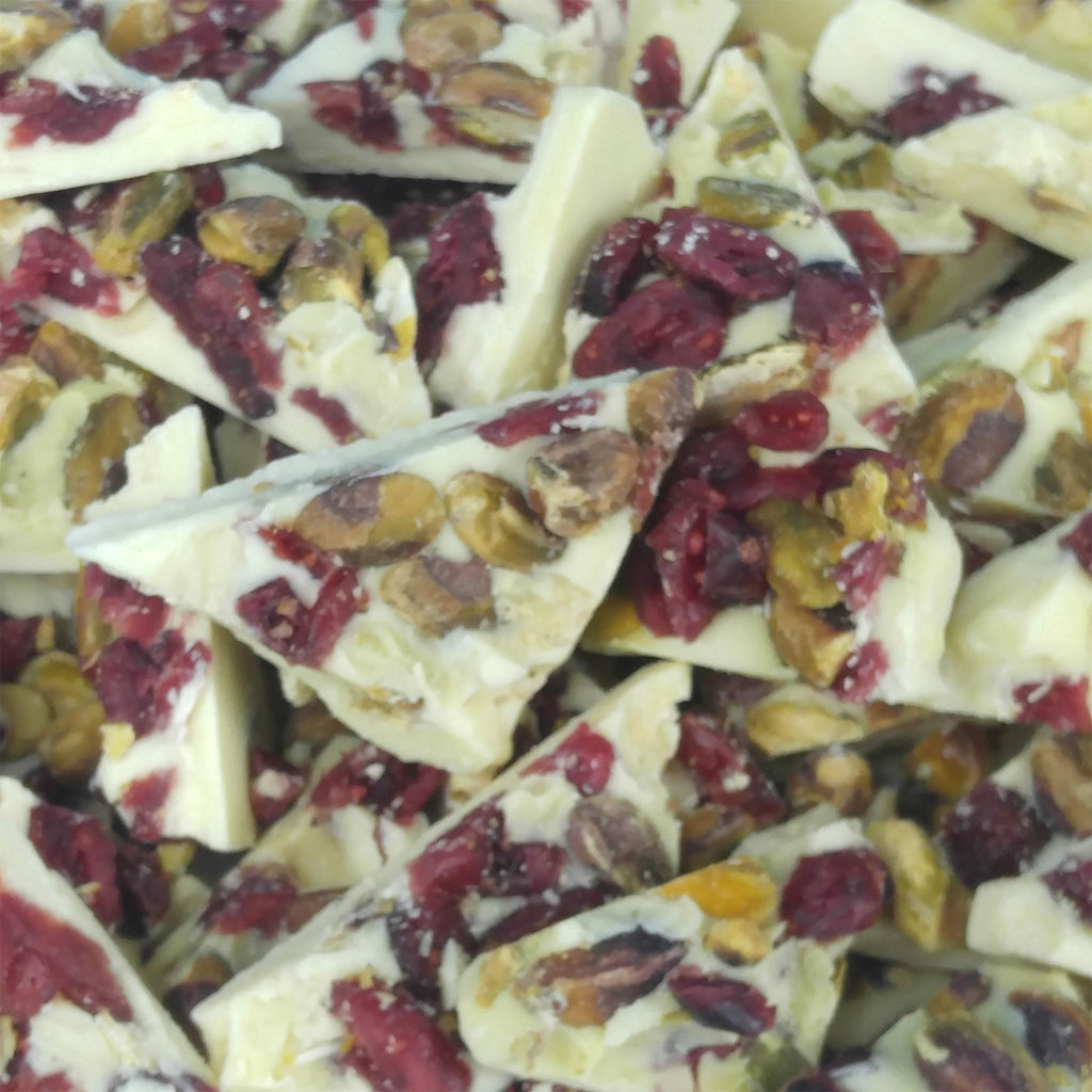 White Cranberry Nut Bark