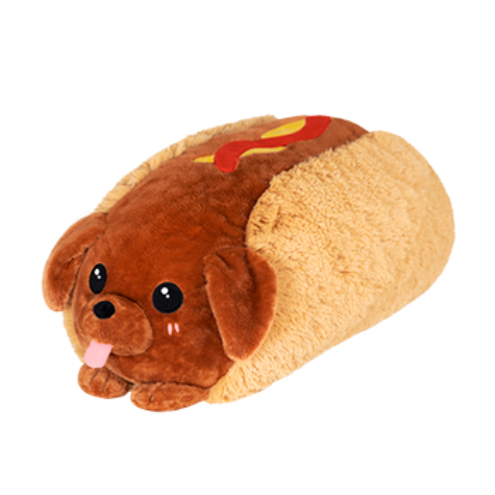 Squishable® Snugglemi Snackers: Dachshund Hot Dog - 5 inch