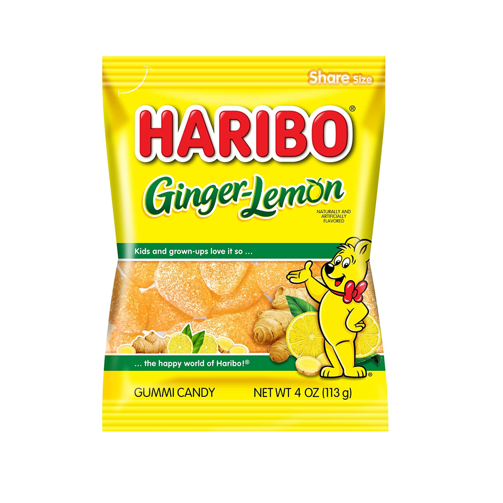 Haribo® Ginger-Lemon - 4oz.