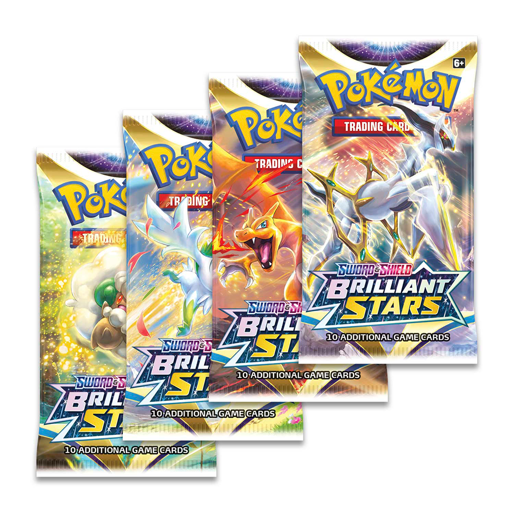 Pokémon™ Trading Card Game: Sword & Shield - Brilliant Stars (10 Card Pack)