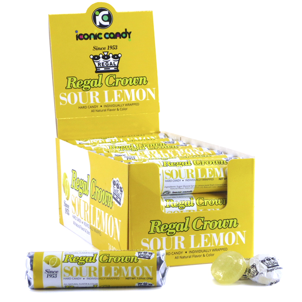 Regal Crown® - Sour Lemon 1.01 oz. Rolls