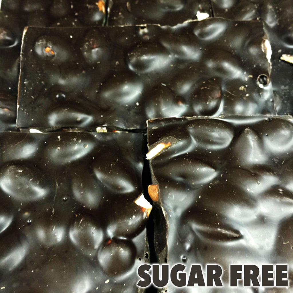 Sugar Free Dark Chocolate Almond Bark