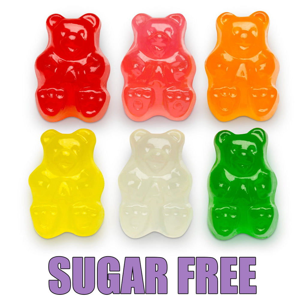 Sugar Free Assorted Fruit Gummi Bears - 6oz. Bag