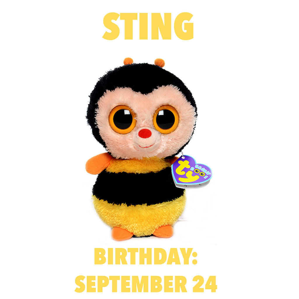 Ty Beanie Boos - Sting - Retired 2014