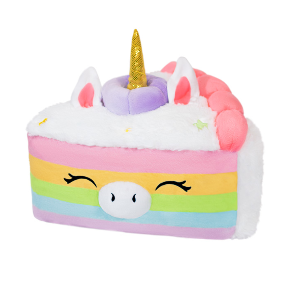 Squishable® Snugglemi Snackers: Unicorn Cake - 5 inch