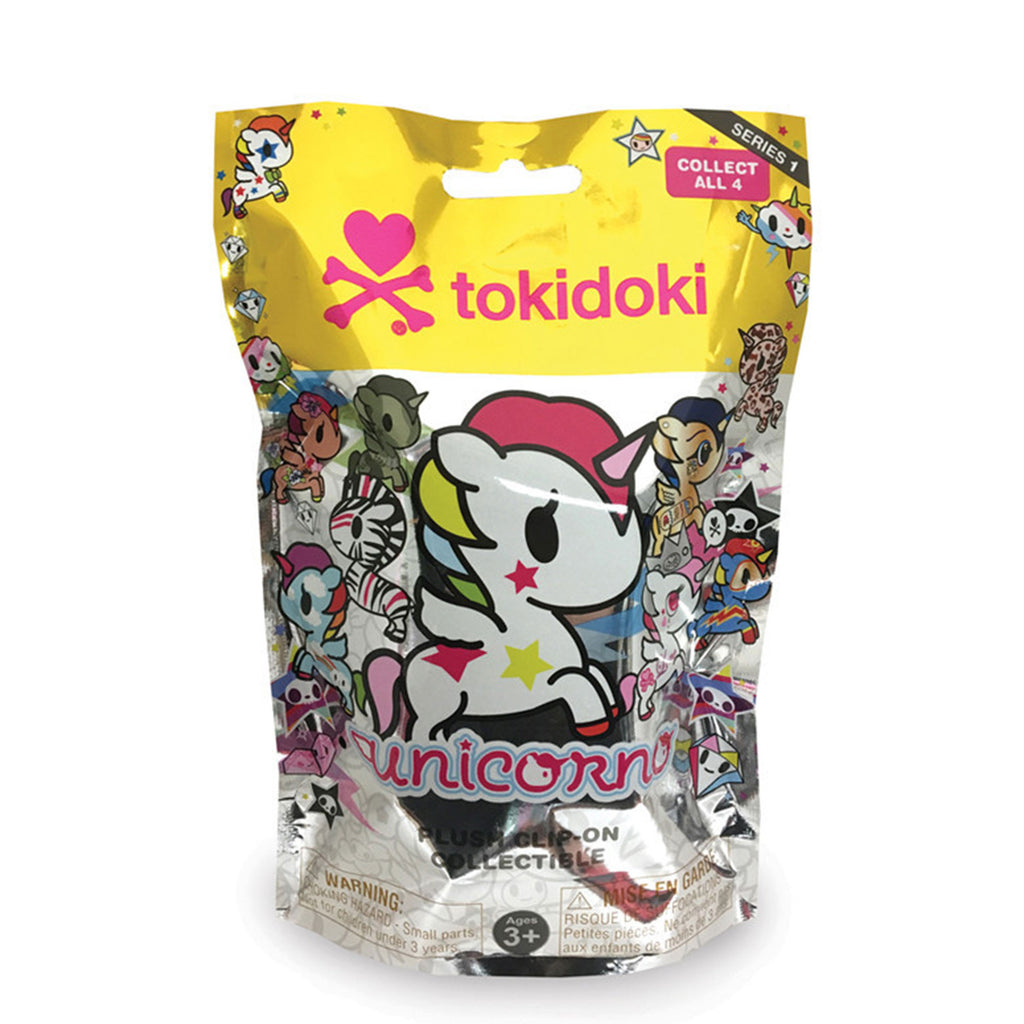 TokiDoki - Unicorno Plush Clip-On Keychain - Series 1 Collectible Blind Pack