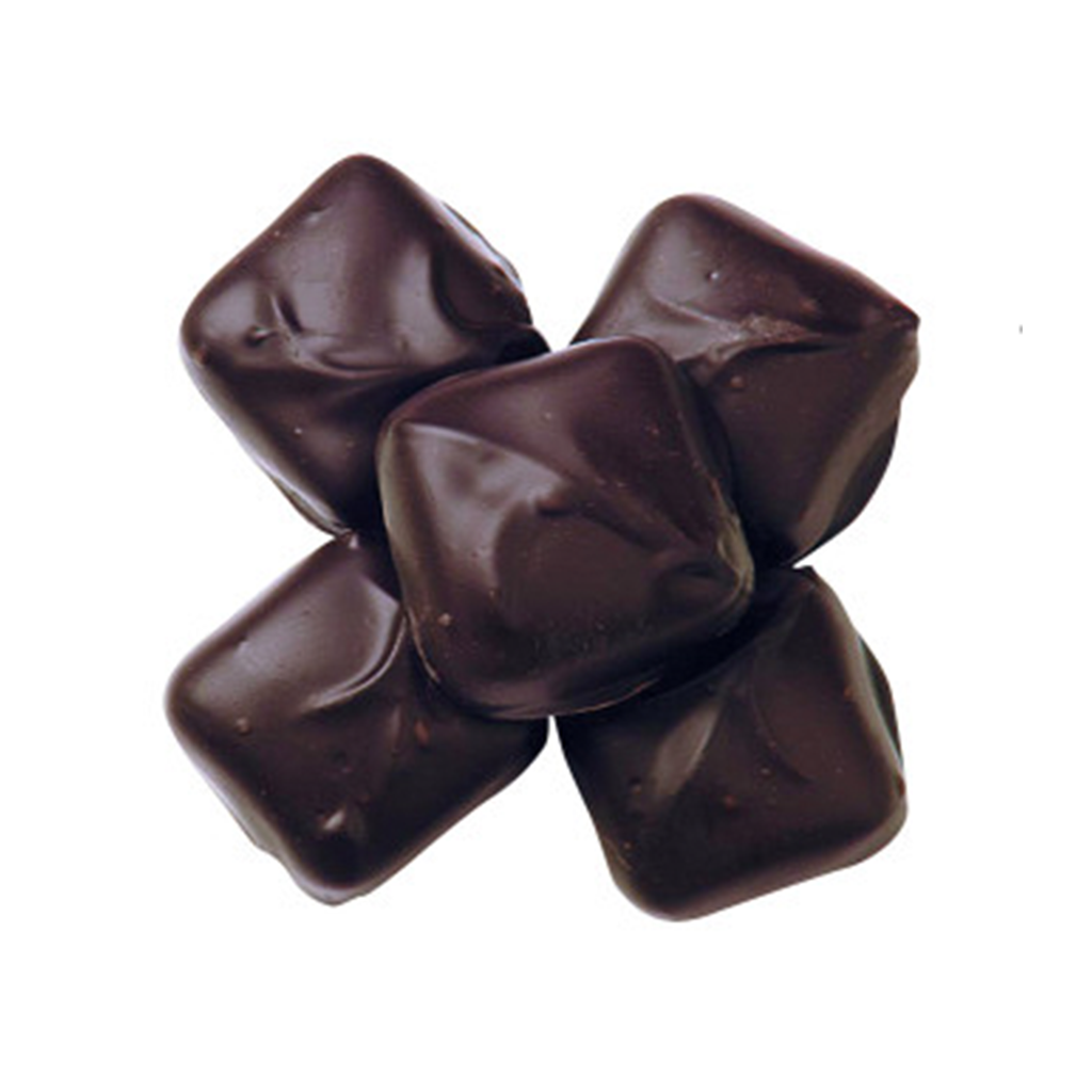 Dark Chocolate Bourbon Caramels