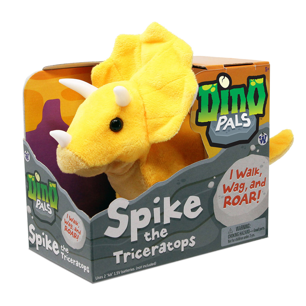 Spike the Triceratops - Battery Operated Animatronic Dino Pal