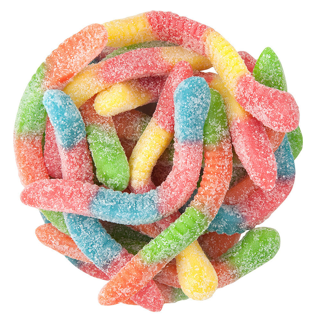 Sour Neon Night Crawlers (Sour Worms)