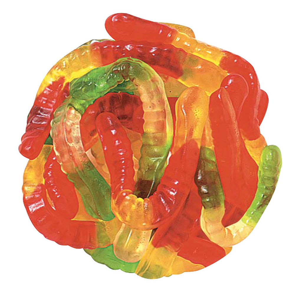 Large Assorted Fruit Gummy Worms
