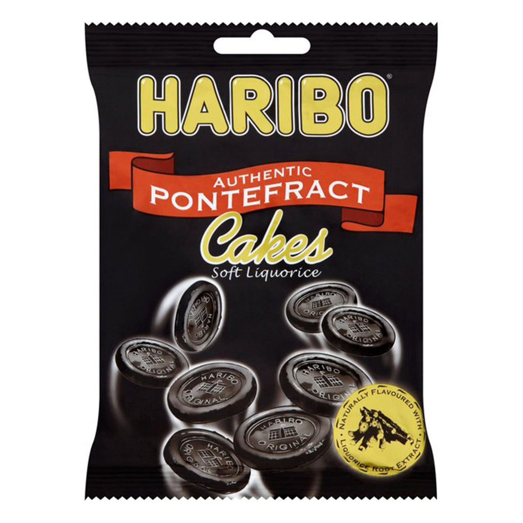 Haribo Authentic Pontefract Cakes, 140 g (4.94oz) bag
