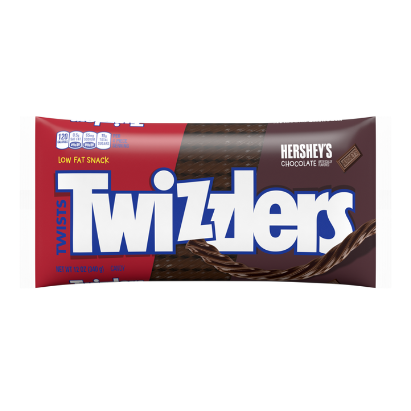 Twizzlers® Hershey's Chocolate Flavored Twists - 12 oz.