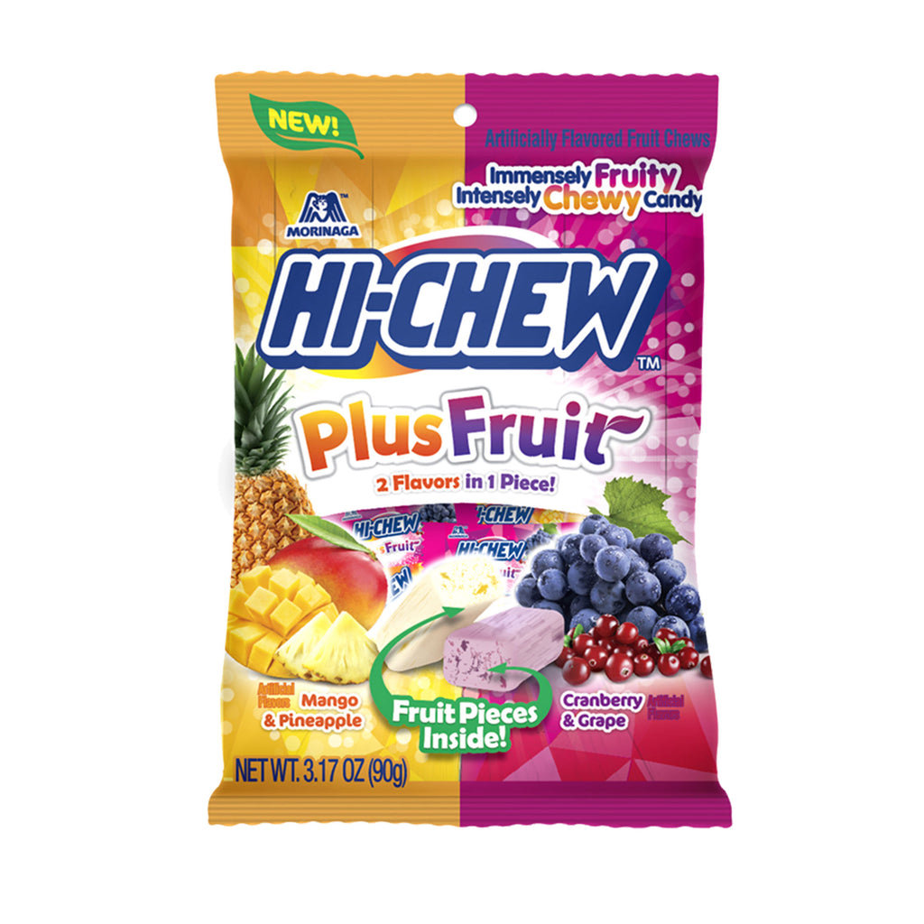 Hi-Chew™ Plus Fruit - 3.17 oz. Peg Bag