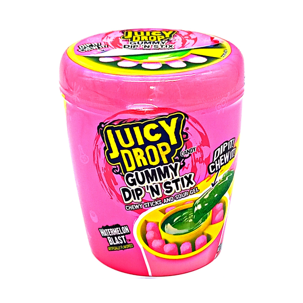 Juicy Drop® Candy Gummy Dip 'n Stix 3.4 oz.  - LIMIT 8 PER PERSON
