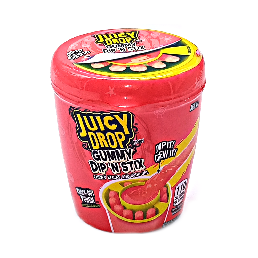 Juicy Drop® Candy Gummy Dip 'n Stix 3.4 oz.  - LIMIT 8 PER PERSON