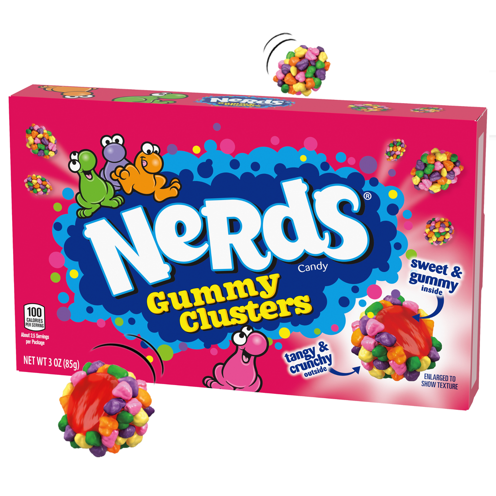 NERDS® Candy Gummy Clusters - 3 oz. Theater Box