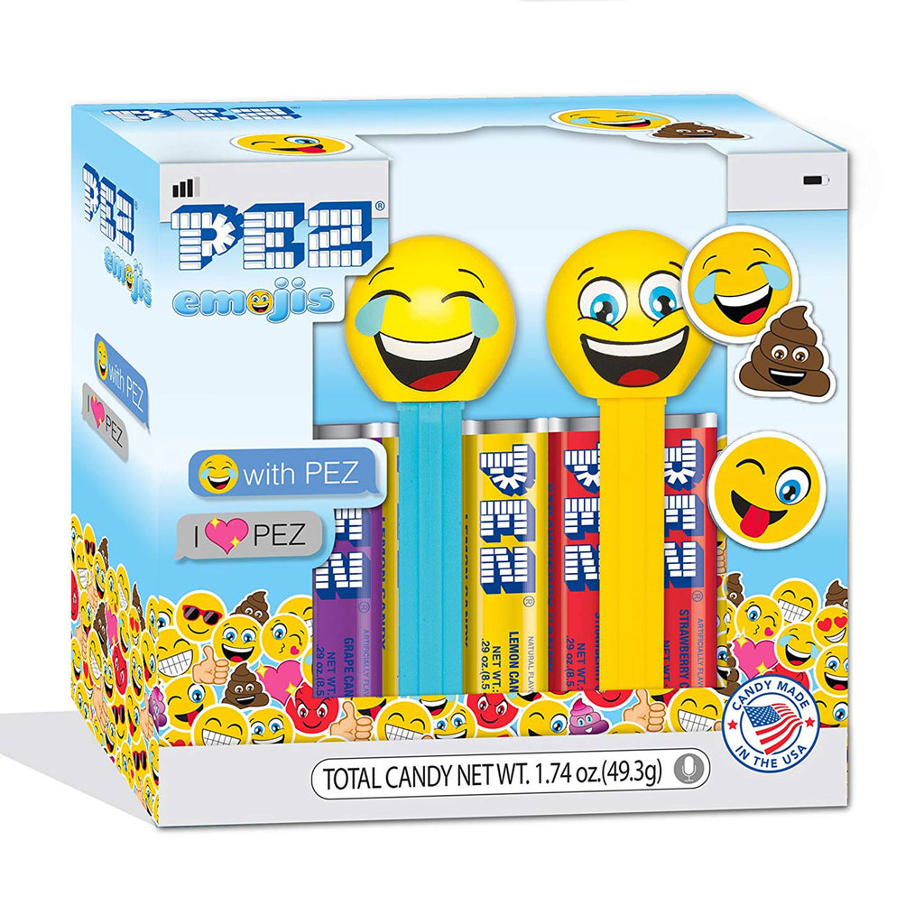 PEZ® Emoji: Twin Pack (Smiling & LOLing)