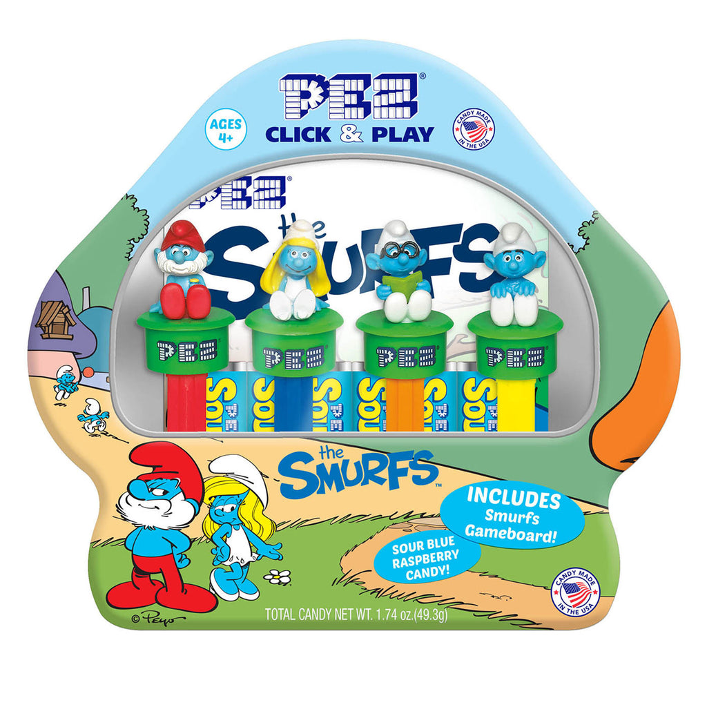 The Smurfs Click & Play Pez Gift Set