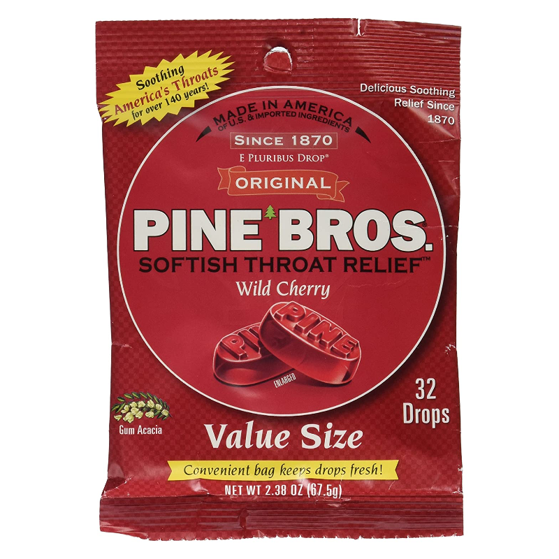 Pine Bros.®, Wild Cherry - 2.2 oz.