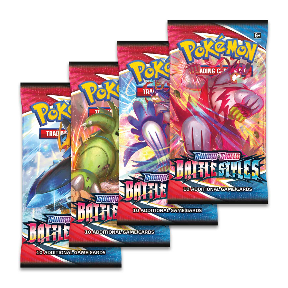 Pokémon Trading Card Game: Sword & Shield - Battle Styles (10 Card Pack)