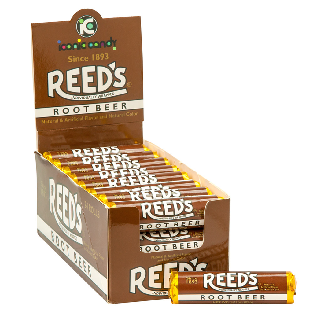 Reed's® Individually Wrapped - Root Beer 1.01 oz. Rolls
