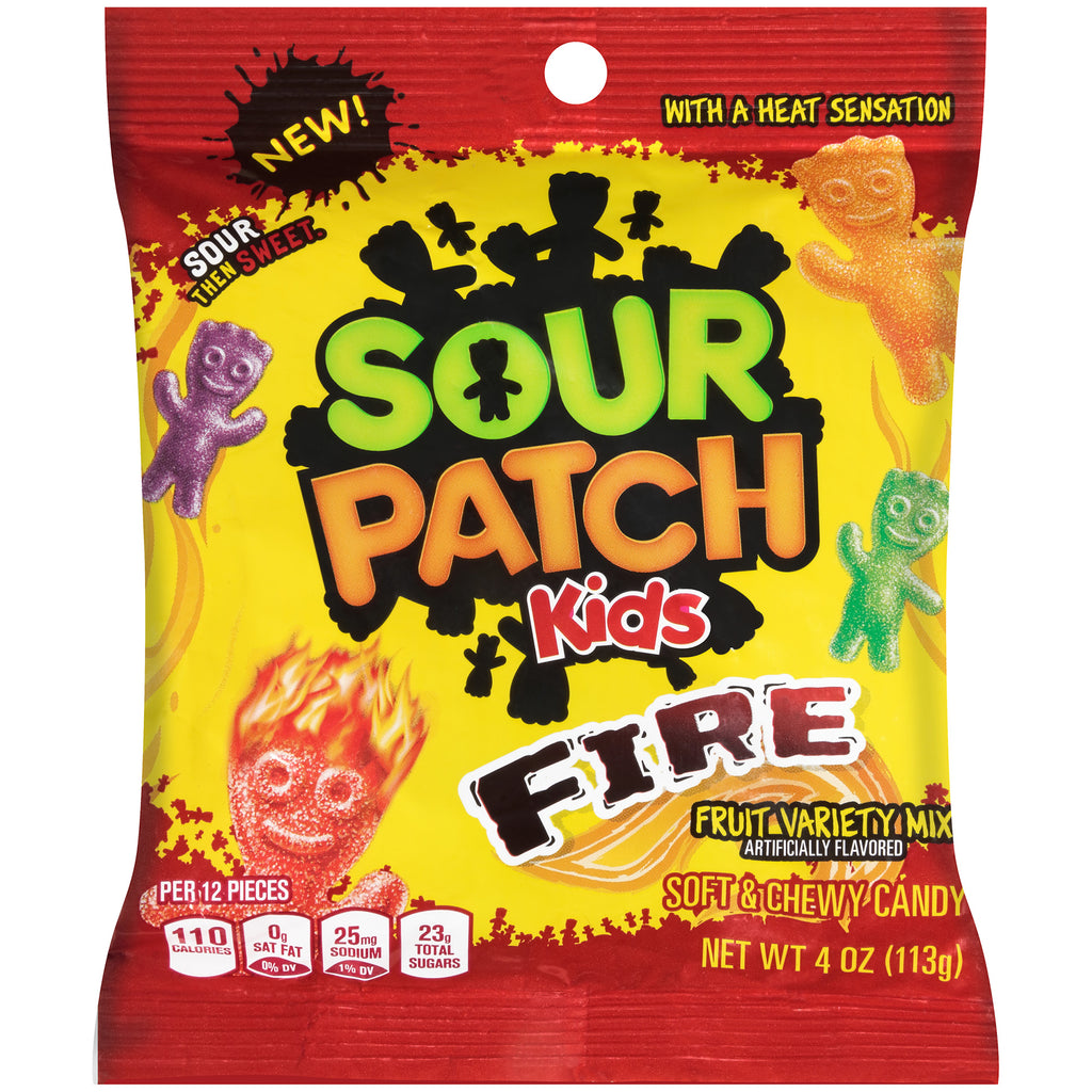 Sour Patch Kids FIRE - 4 oz. Poly Bag