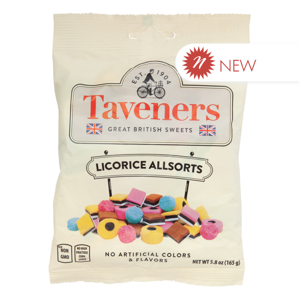 Taveners English Allsorts 5.8 Oz. Peg Bag