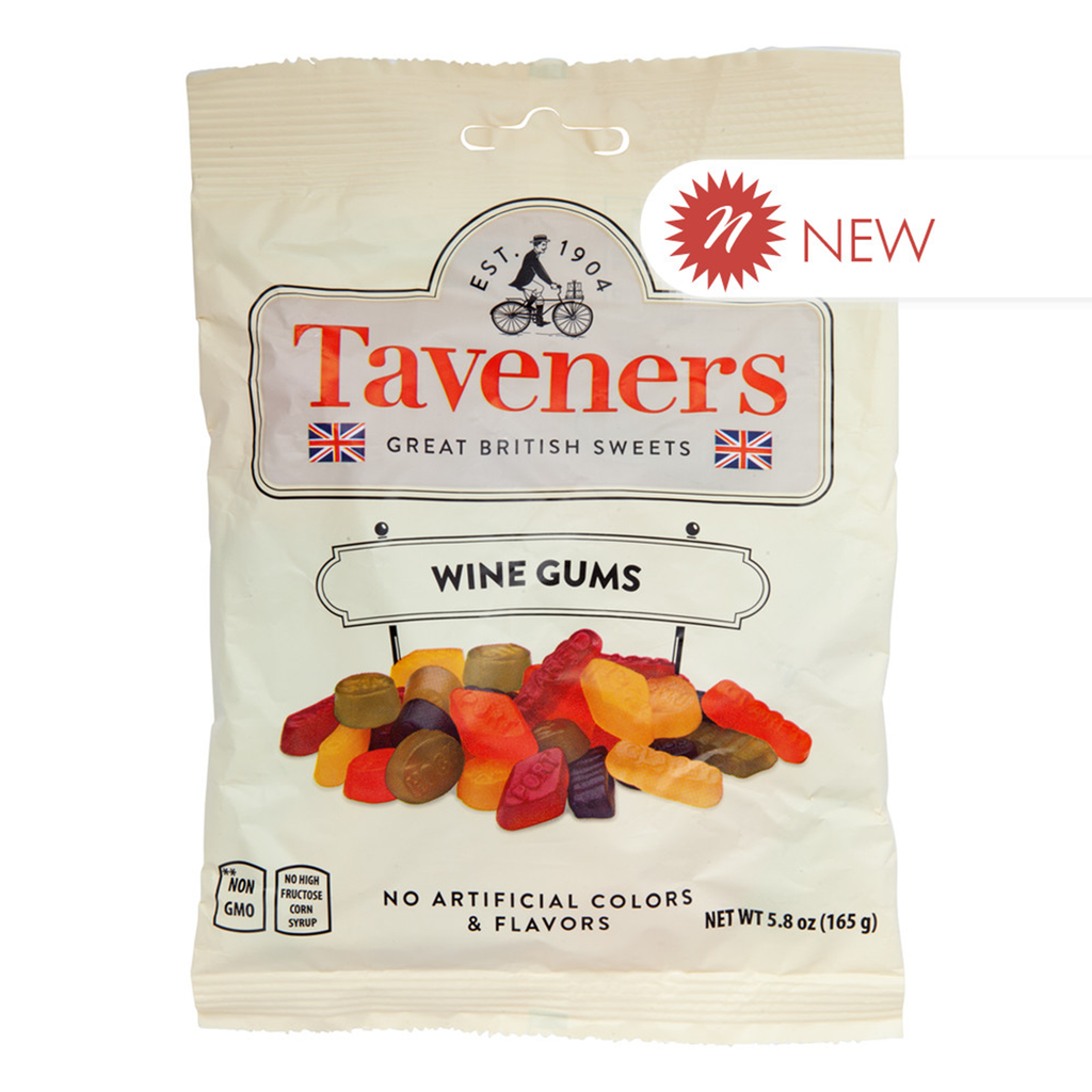 Taveners Wine Gums 5.8 Oz. Peg Bag