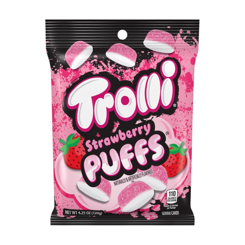 Trolli® Strawberry Puffs® 4.25 oz.